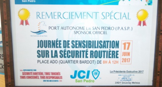  Le Port Autonome de San Pedro au côté de la JCI San Pedro pour une journée de sensibilisation feature image